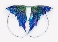 Candy Blue Fairy Wings
